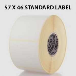 Etykiety termiczne 58x60 mm naklejki samoprzylepne 750szt -5 pak