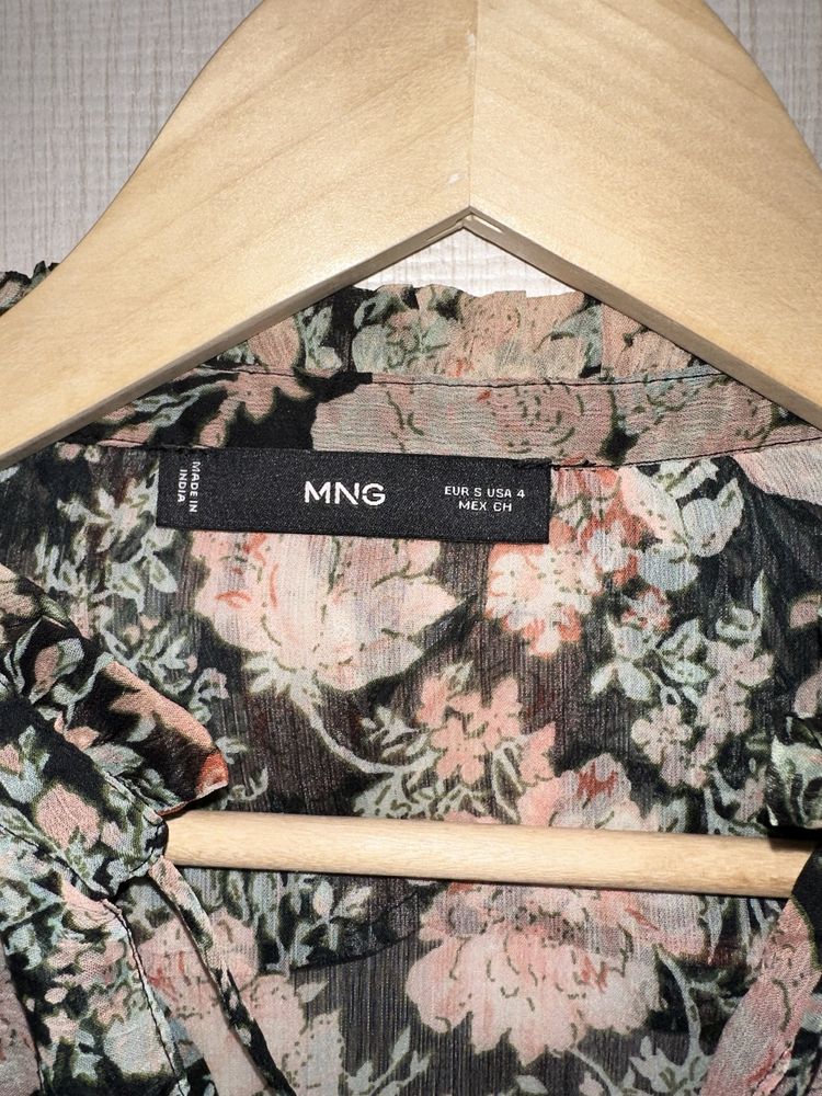 Жіноча шифонова блуза MANGO | Olx Доставка