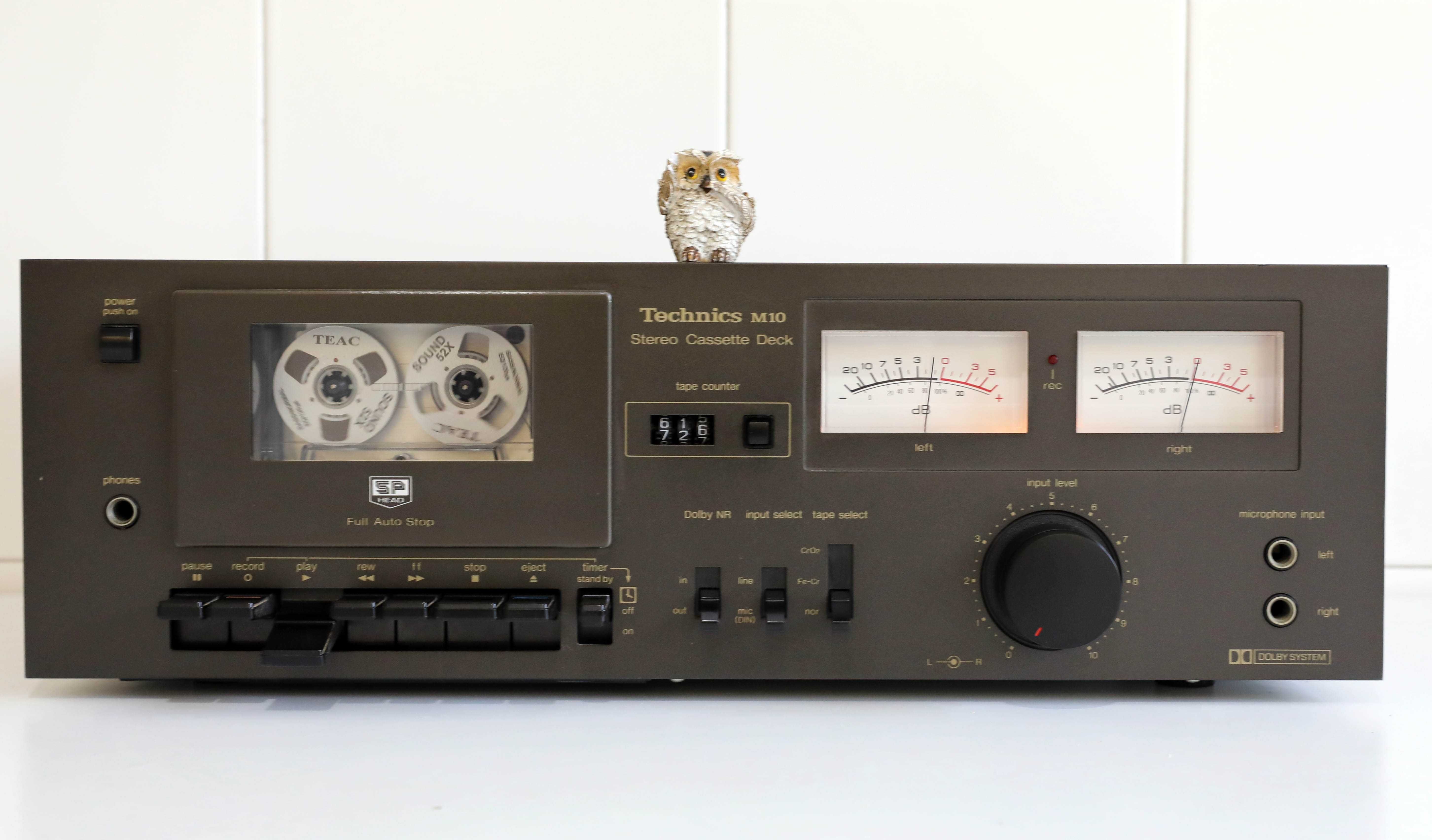 Technics M-10 Tape Deck Cassetes Vintage