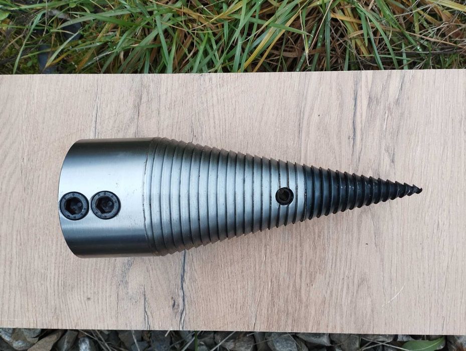 Łuparka świdrowa do ciągnika WOM /świder do drewna 90mm