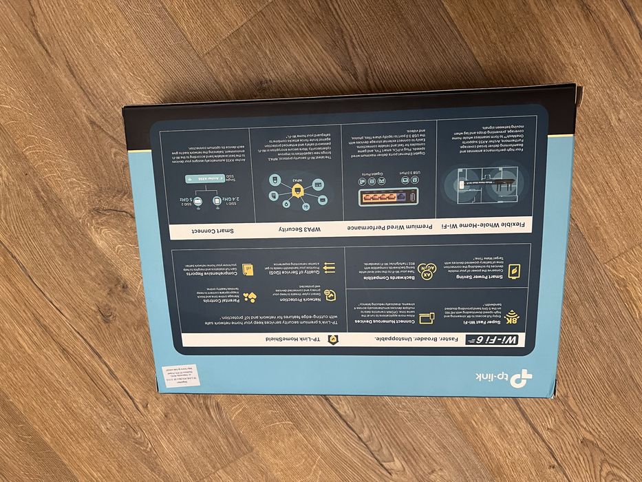 Router tp link ax3000 ax55 wifi 6 nowy