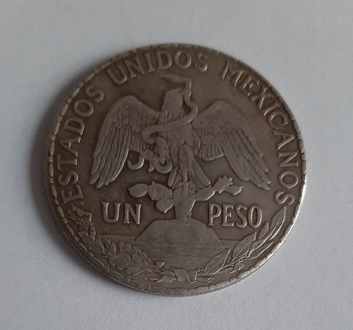 1 peso 1909r. Meksyk.