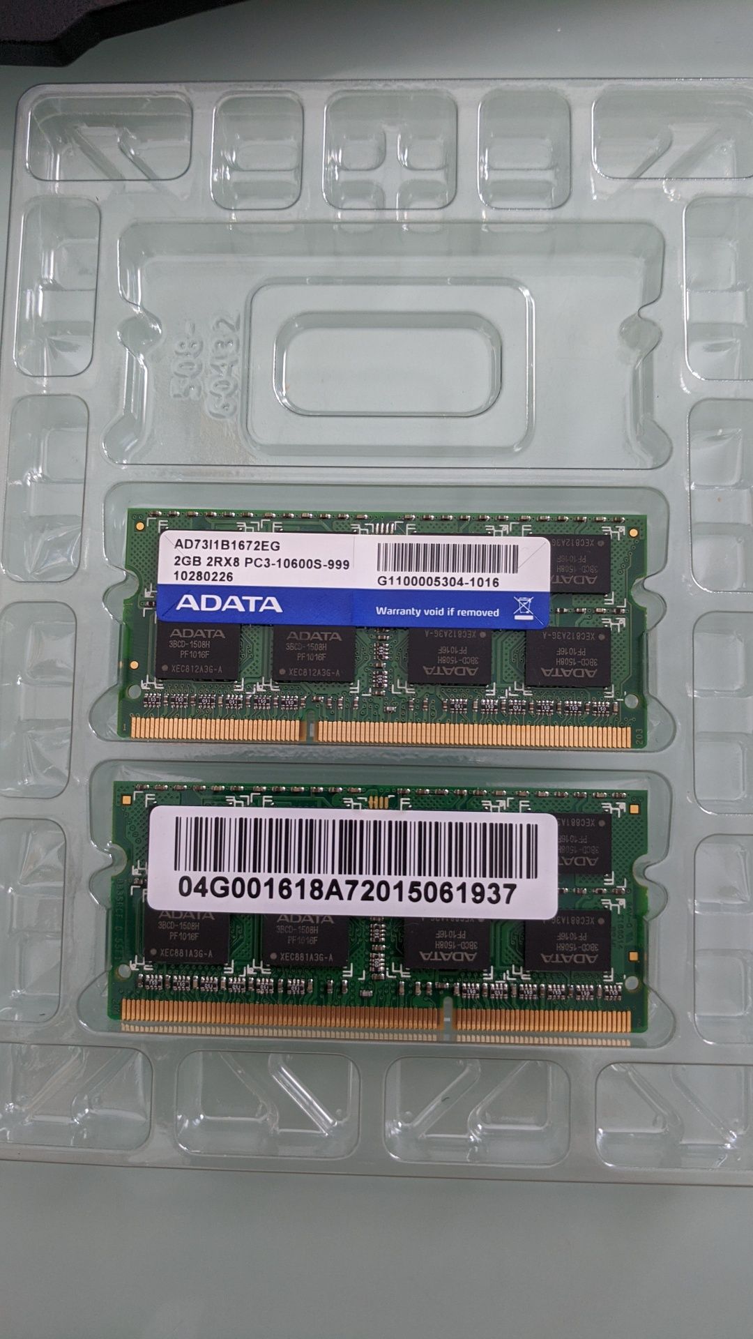 Kit 4 Gb memória RAM (2x2Gb)