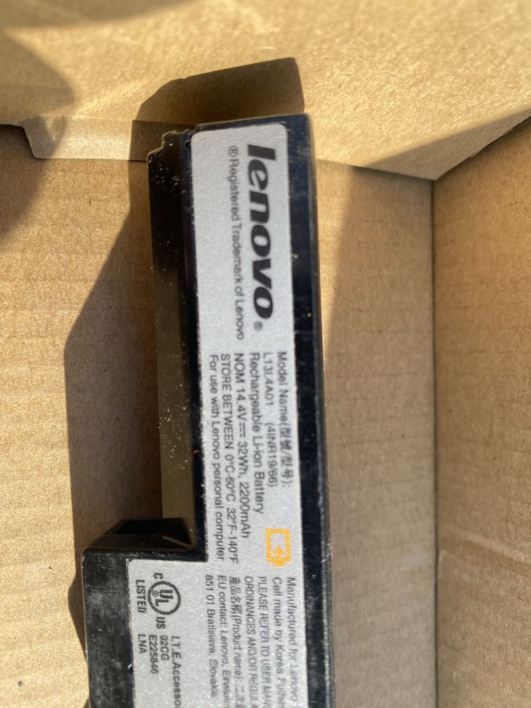 Bateria par Portatil Lenovo
