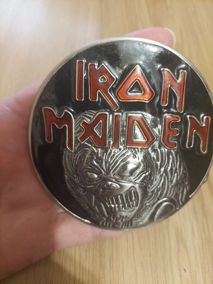 Бляха,пряжка iron maiden