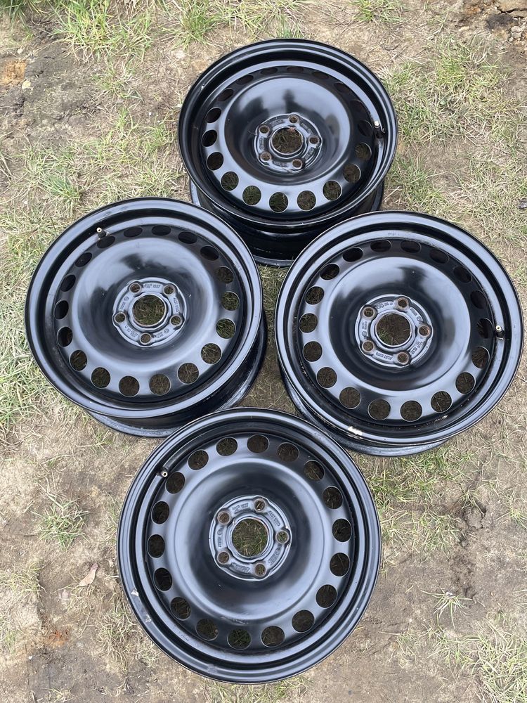 Komplet felg stalowych 15” 5x105 Opel czujniki TPMS