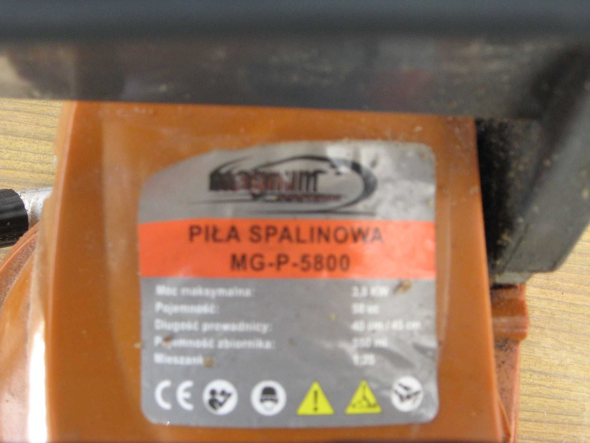 Sprzedam piłę motorową MG - P 5800