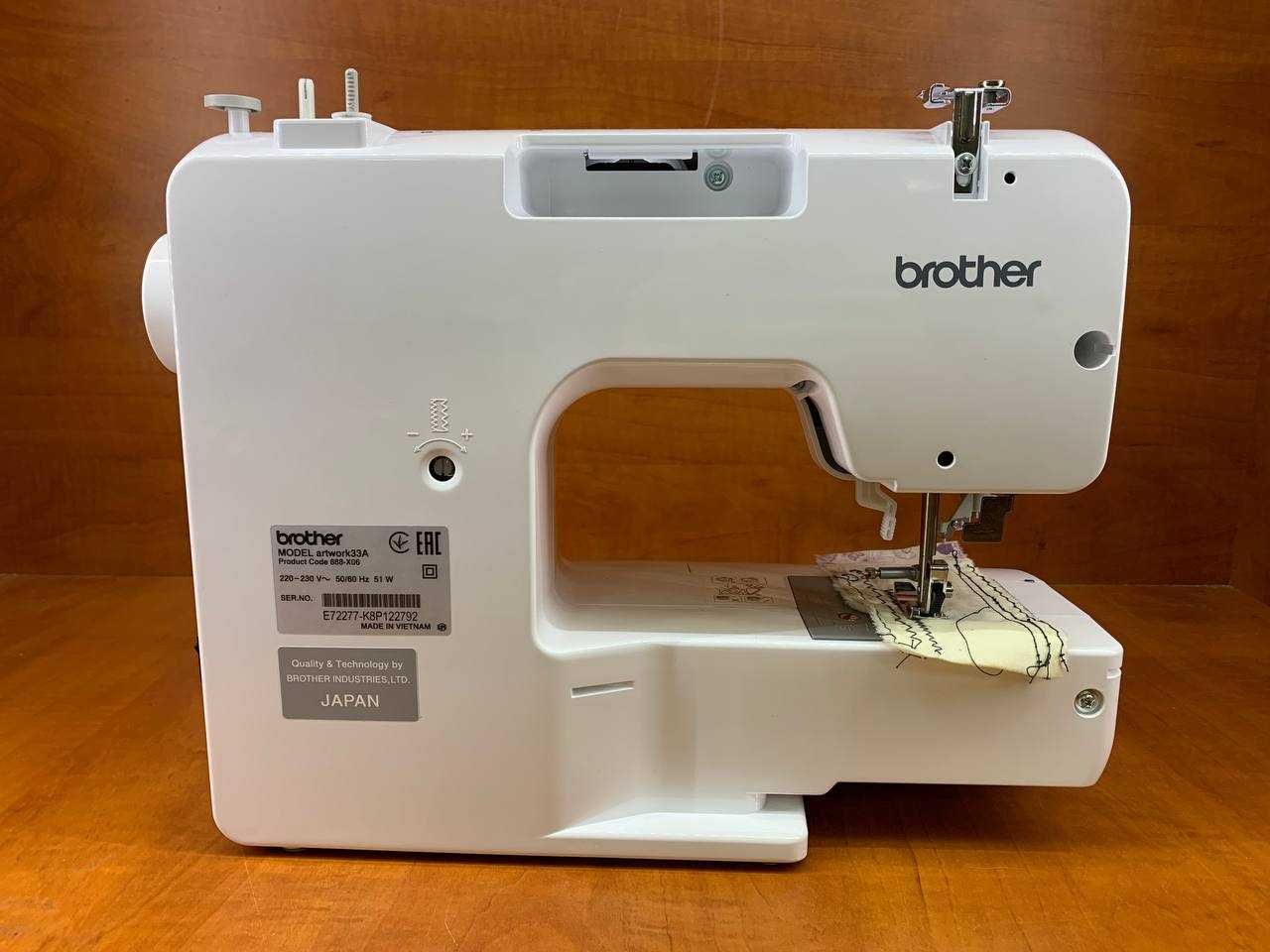 Нова єлектромеханічна швейная машинка BROTHER ARTWORK 33A