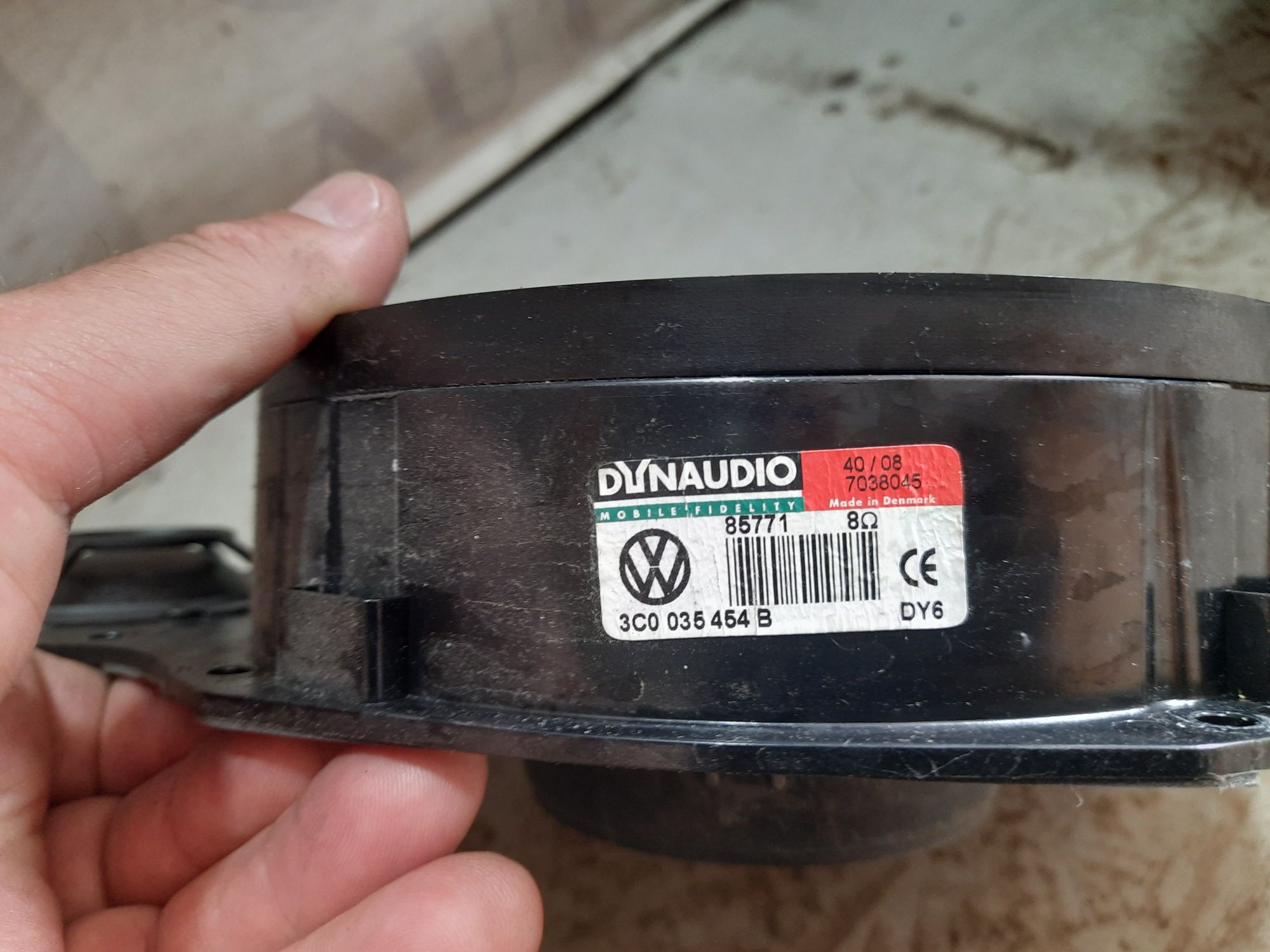 Акустика колонки підсилювач Dynaudio  VW Passat B7 B6 CC комплект