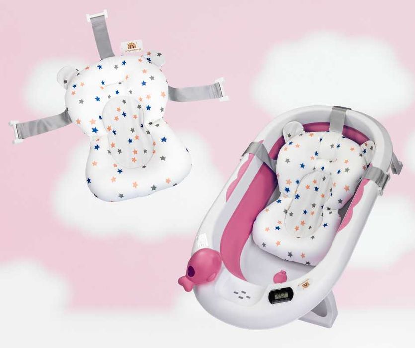 Wanienka niemowlęca składana ze stojakiem stelażem Nela Babywonders