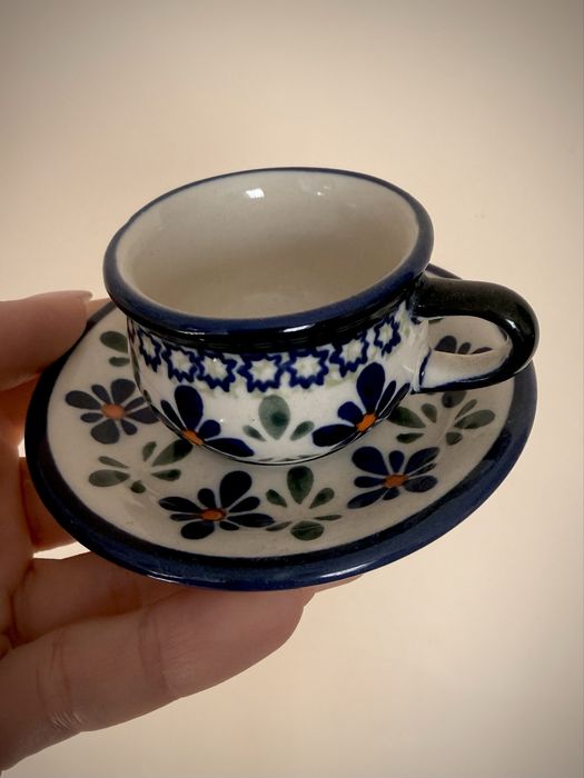 Filizanka mini expresso ceramika bolesławiec