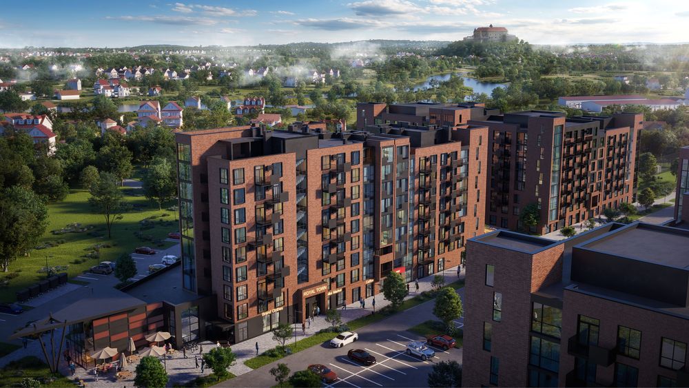 Royal Town двокімнатна квартира Мукачево