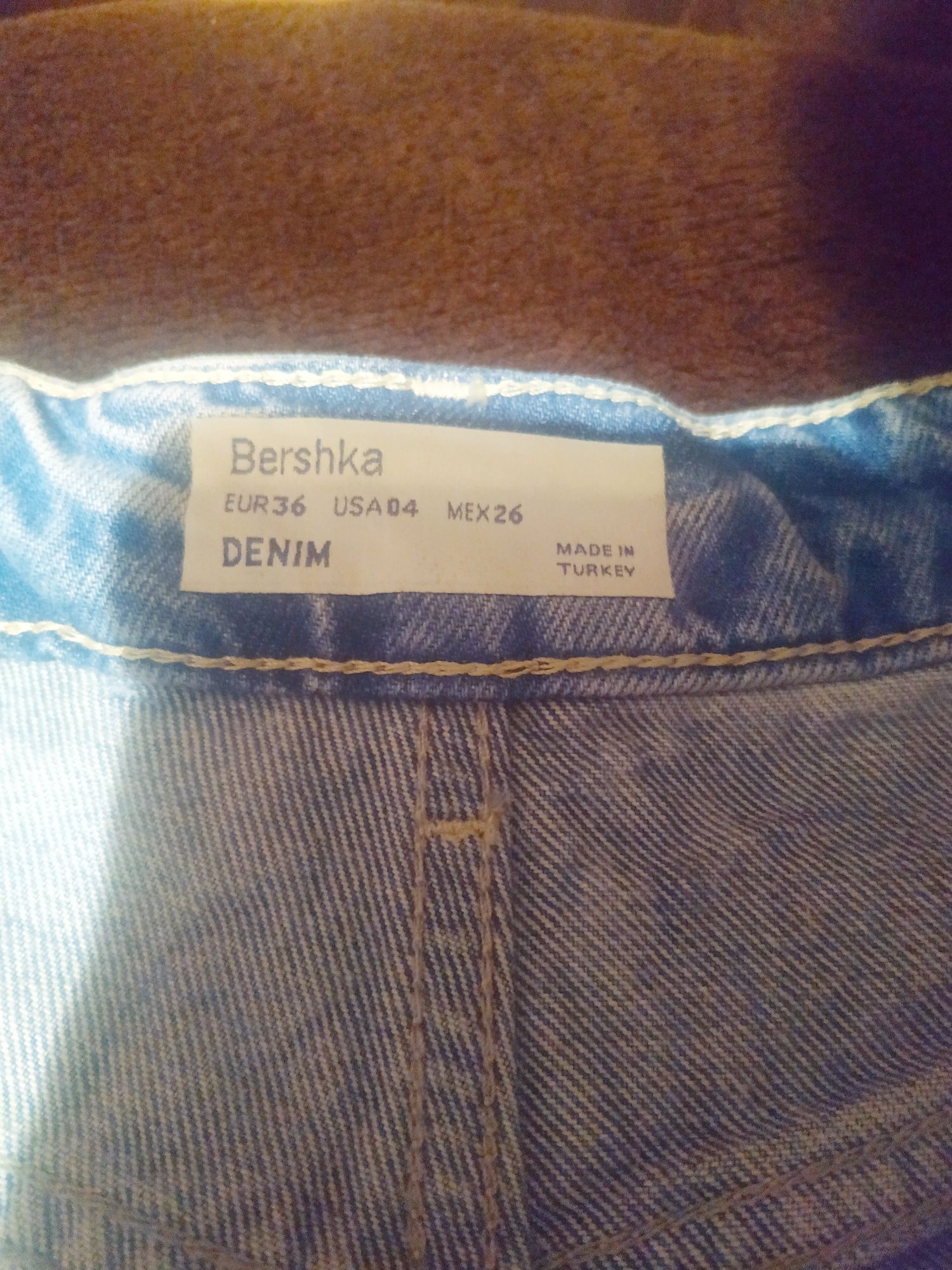 Spodenki jeans Bershka damskie r. 36 nowe bez metek