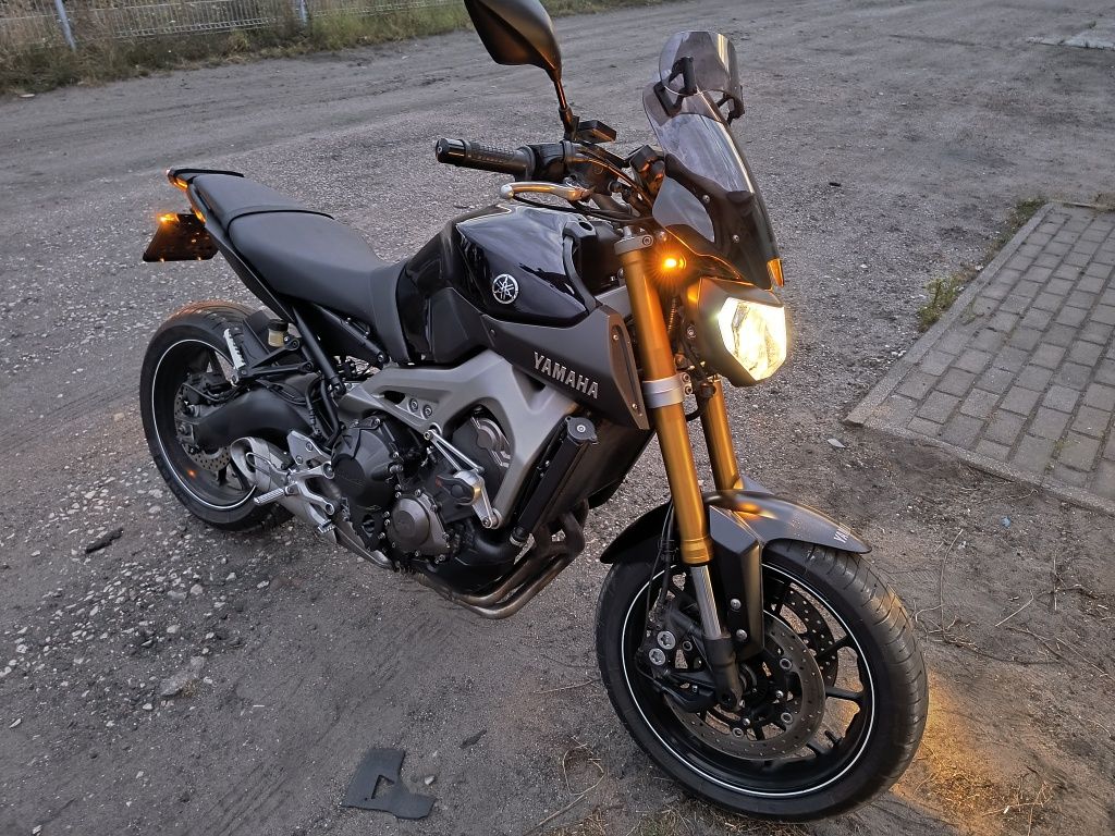 Yamaha MT 09 ABS, zadbana, doposażona, w oryginale, od motocyklisty