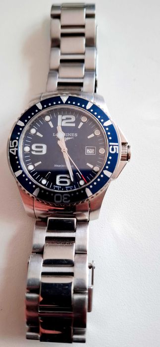 Longines HydroConquest L3.640.4  stan bdb 30BAR ze stali szlachetnej