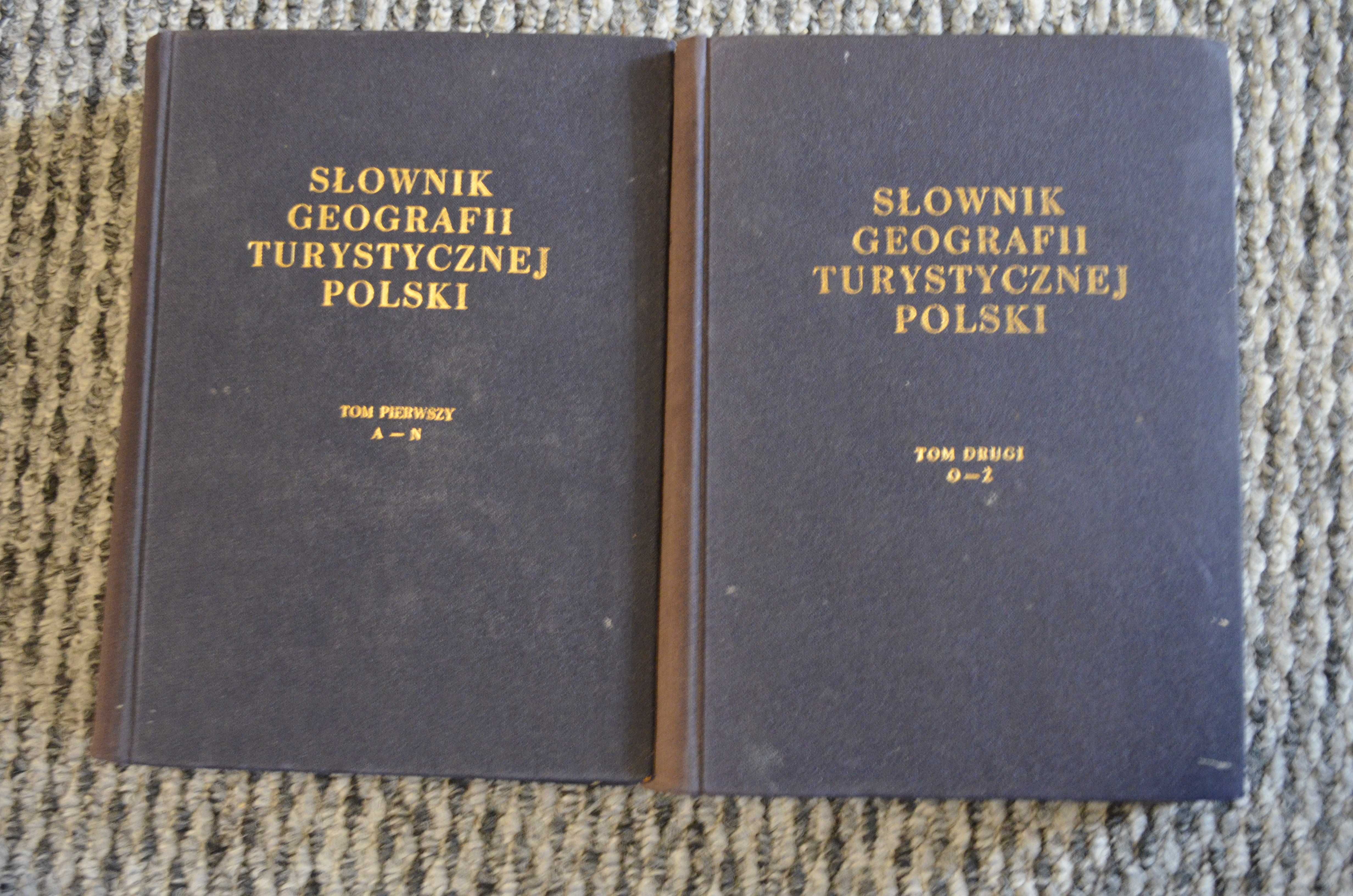 Słownik geografii turystycznej Polski. Tom I i II