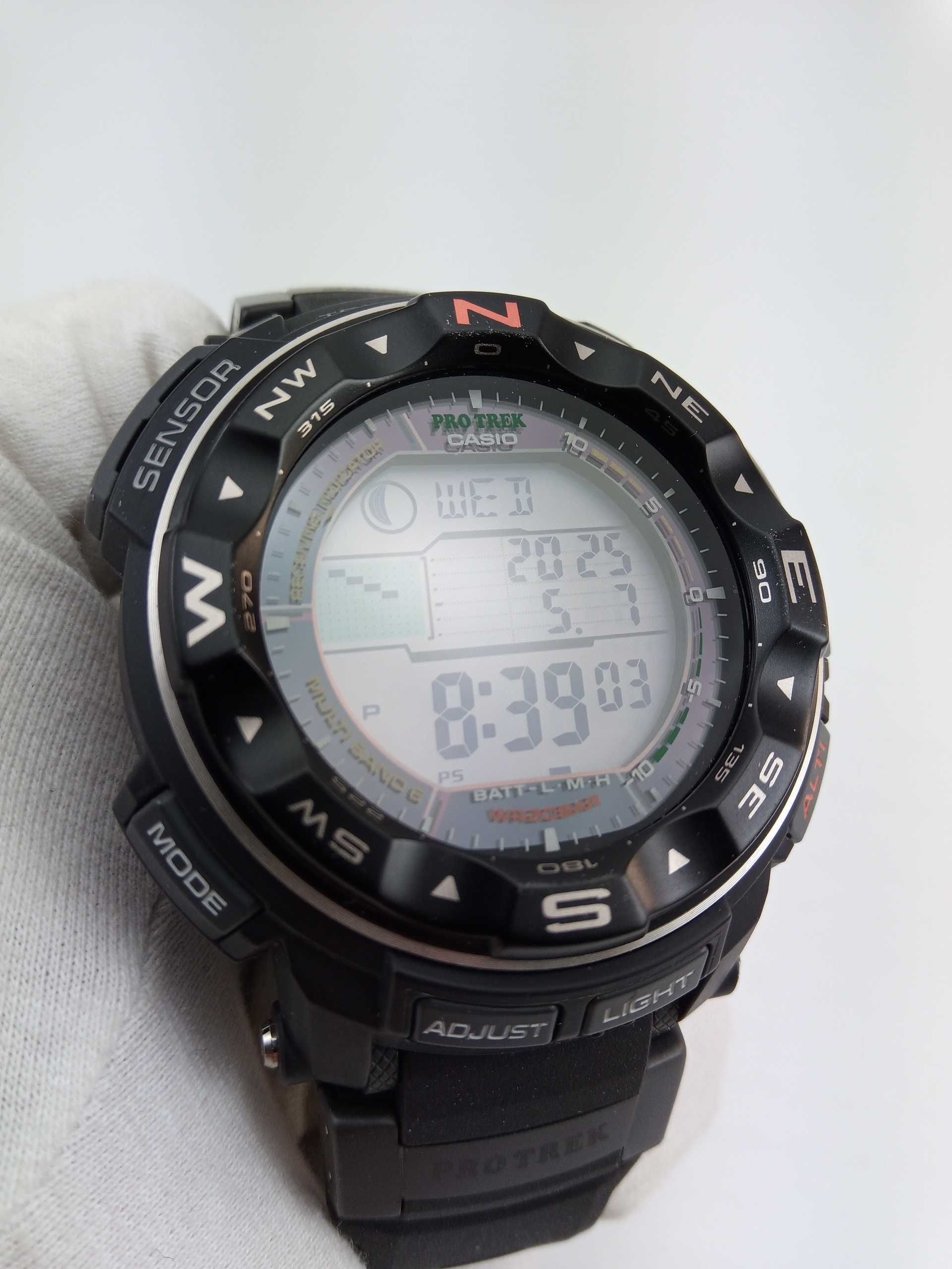 Casio ProTrek PRW2500 3258 Solar радиоконтроль компас барометр будильн