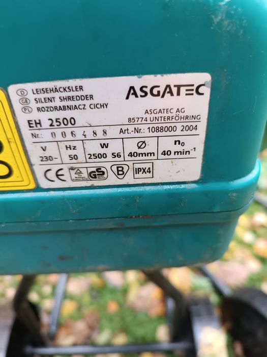 Rozdrabniacz do gałęzi frezowy 2500 Wat