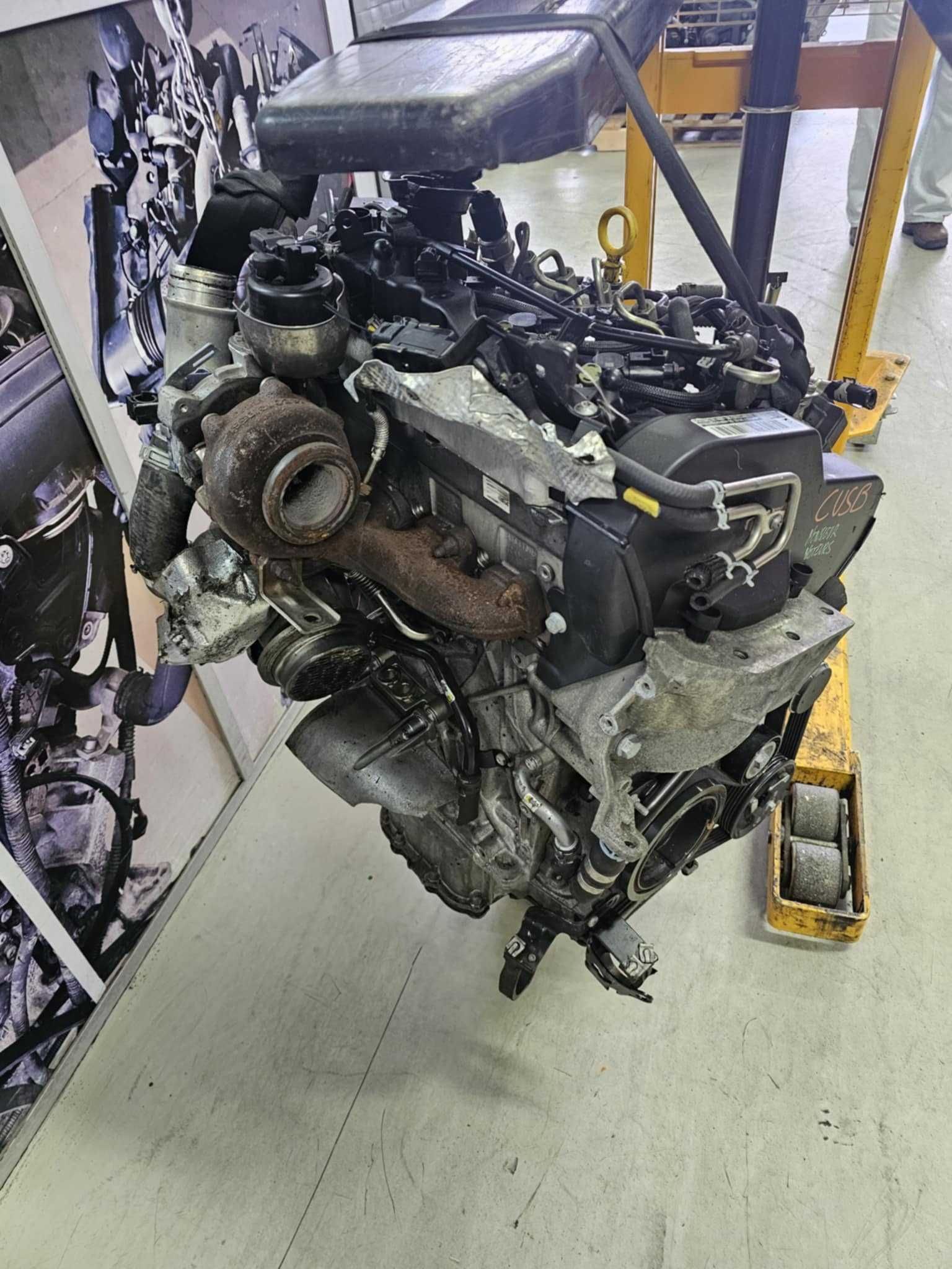 Motor Volkswagen Polo 1.4 TDI 2014, ref CUS