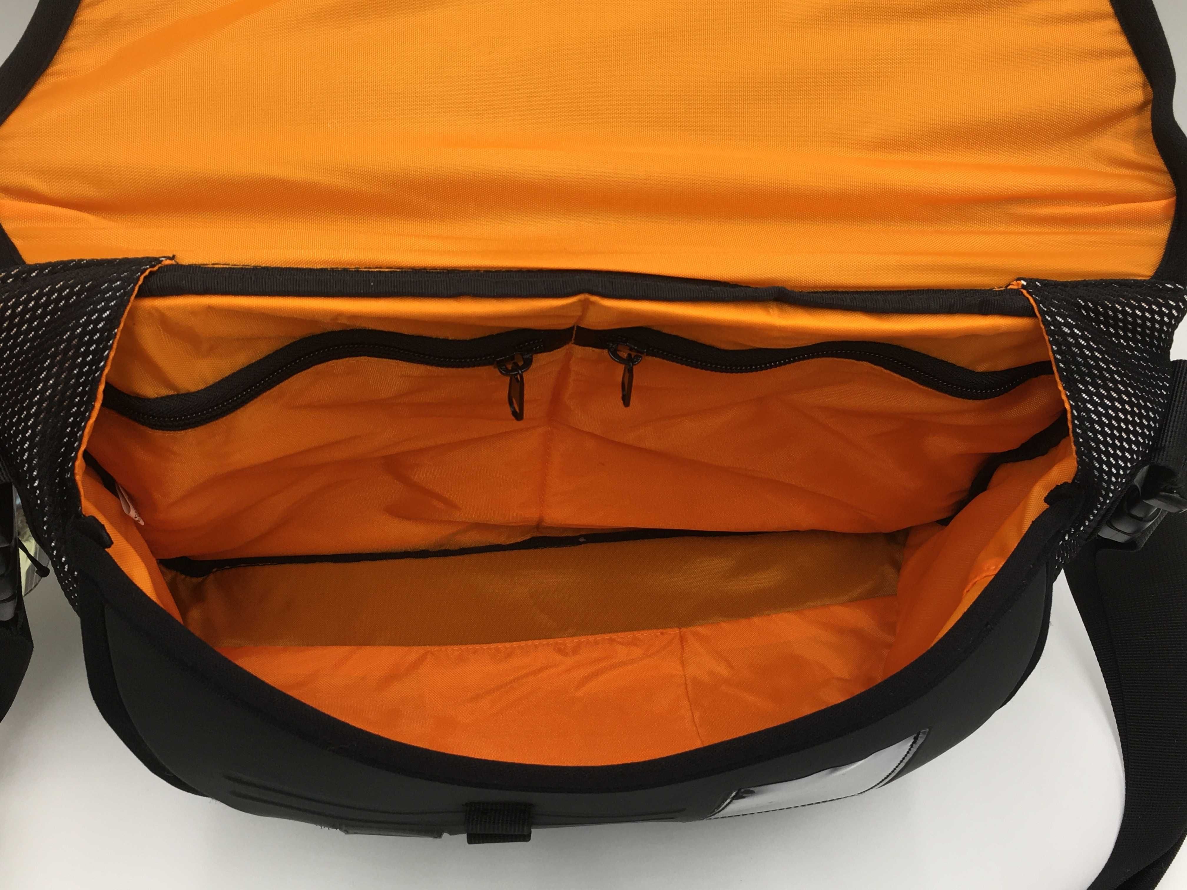 Torba rowerowa kurierska miejska Knog Pronto Bag 10l czarna NOWA