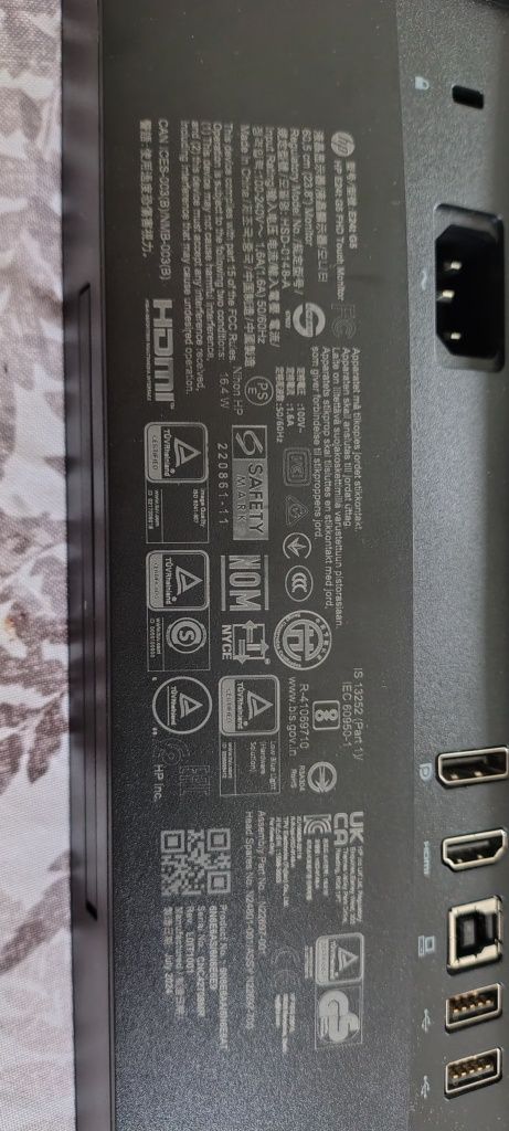 Monitor HP E24T G5 dotykowy ekran 24" super stan