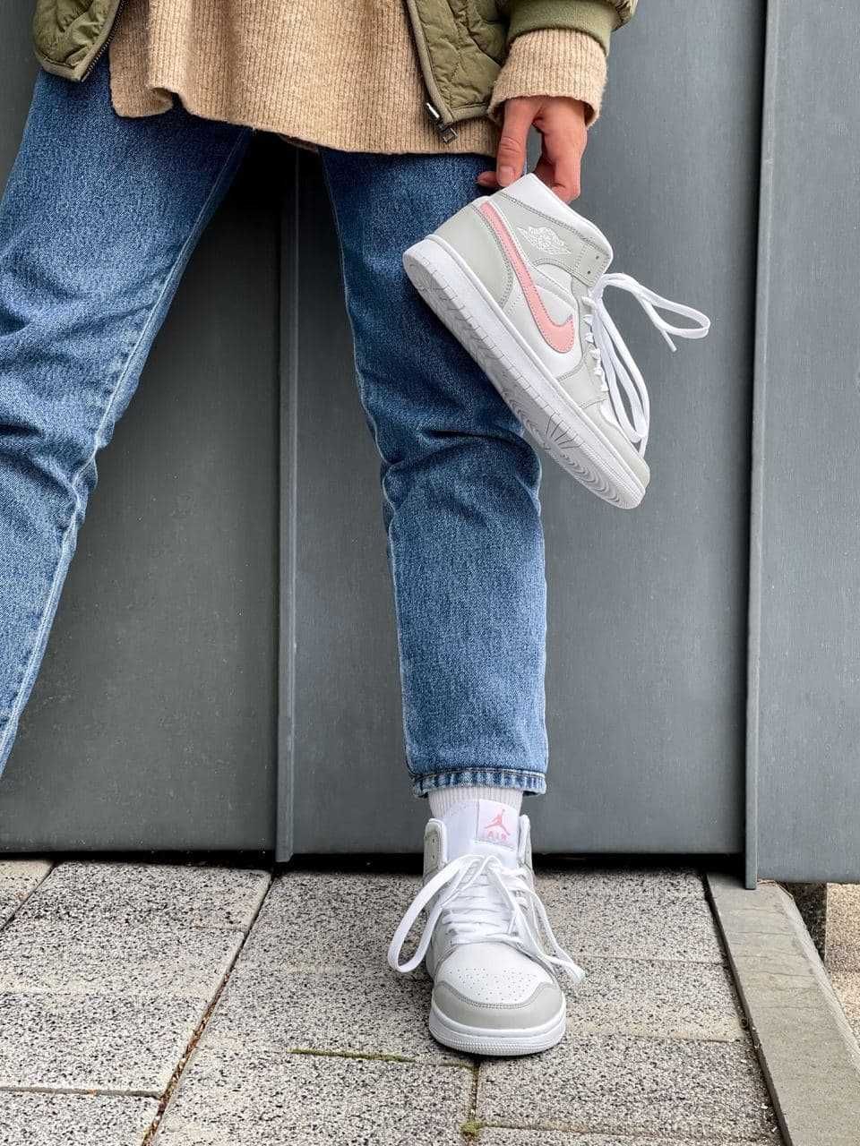 Nike Air Jordan 1 Grey/Orange