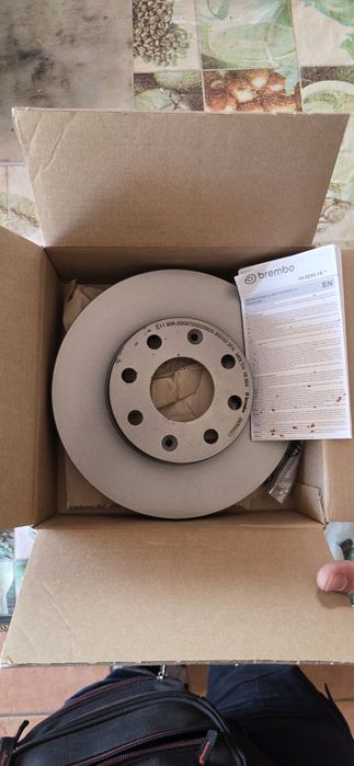 Discos brembo pastilhas brembo e filtro habitáculo