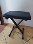 Regulowany stołek / taboret do keyboardu / pianina