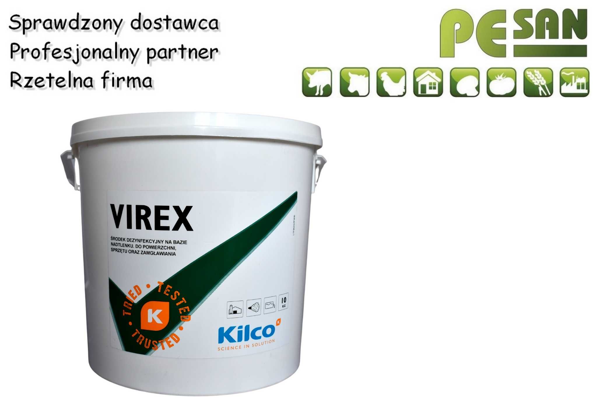 VIREX 5 kg - dezynfekcja budynków, maszyn, sanityzacja