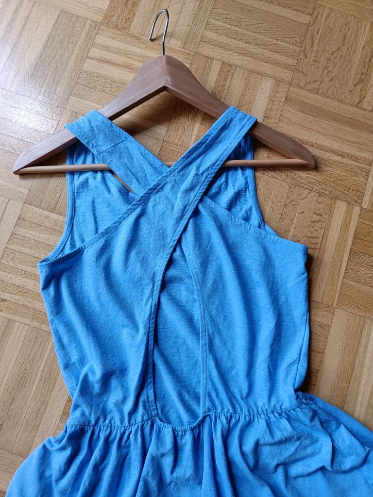 Sukienka niebieska dla dziewczynki