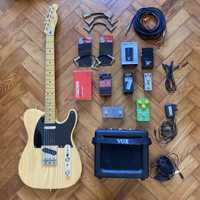 Pack Fender Squier Telecaster ‘52 Classic Vibes + Amp VOX + Pedais