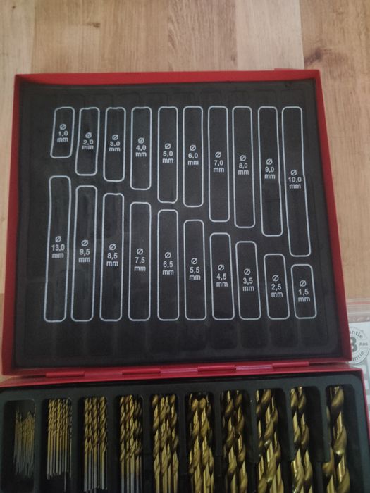 Zestaw wierteł HSS 202 sztuki