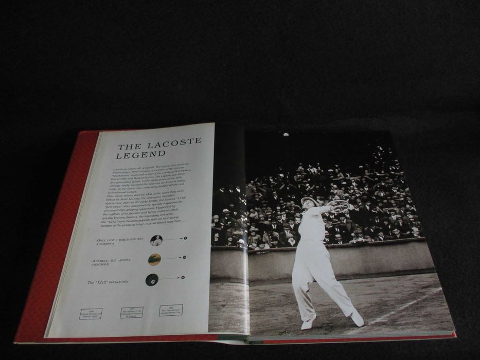 Livro Lacoste The Legend Patricia Kapferer Tristan Gaston-Breton