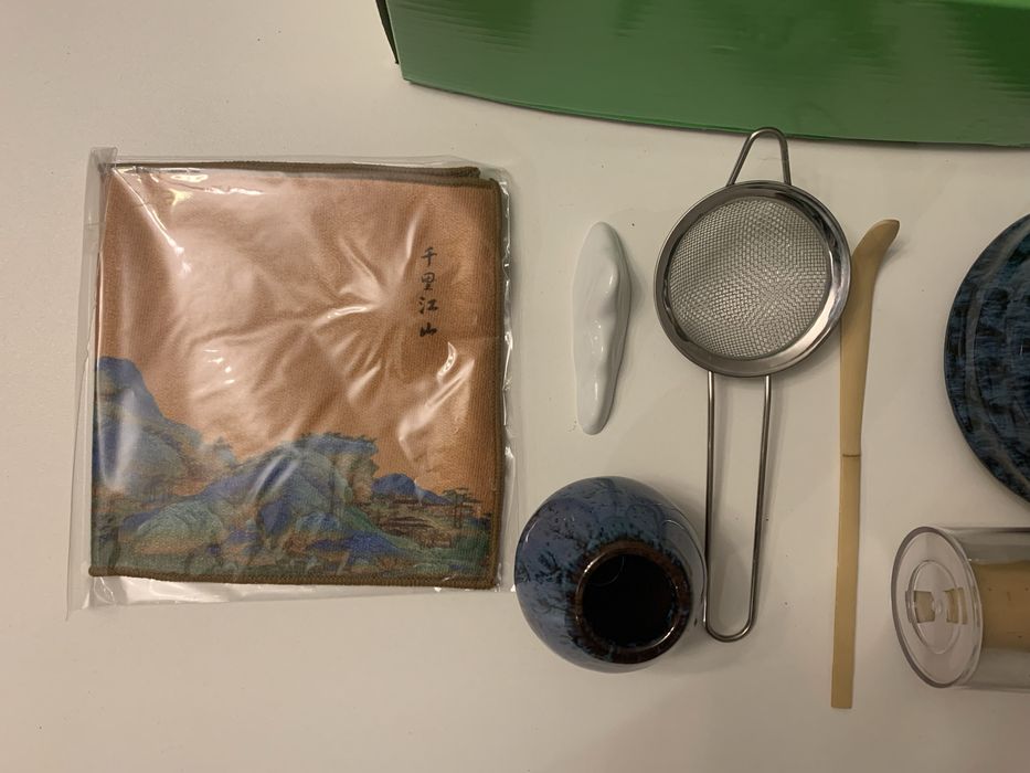 7-częściowy zestaw do matchy ceramika matcha tea set