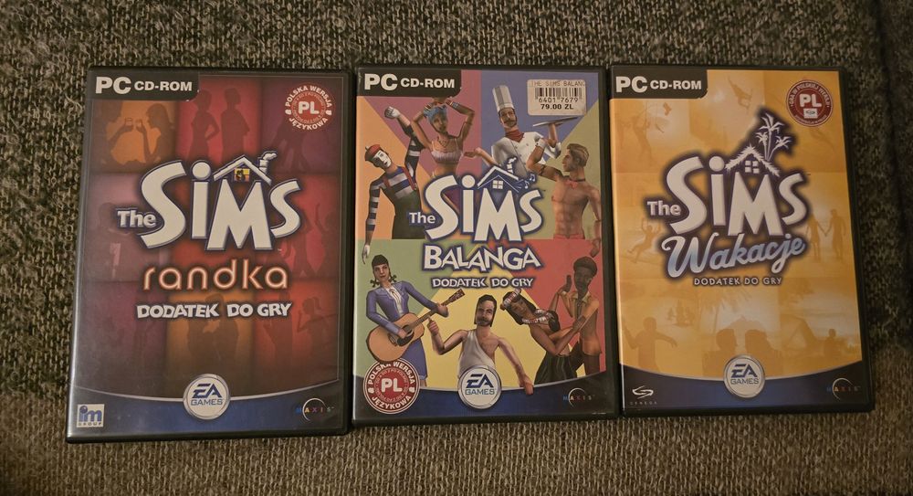Dodatki do gry The Sims : Randka, Balanga, Wakacje