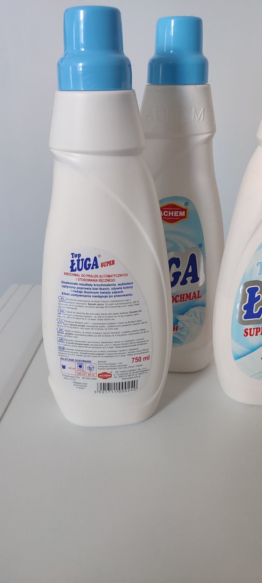 3 x krochmal Ługa 750 ml