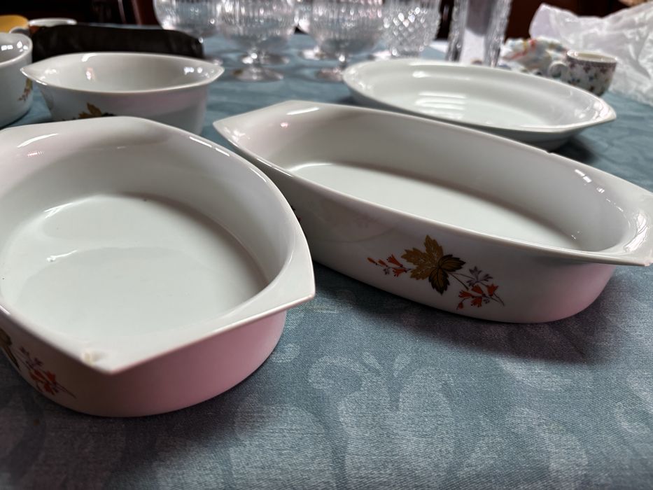 Conjunto de travessas de ir ao forno