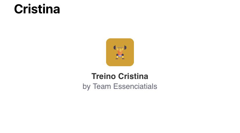 Personal trainer Oeiras Cascais Lisboa PLANO TREINO APP[PROMO PACK INICIAL)