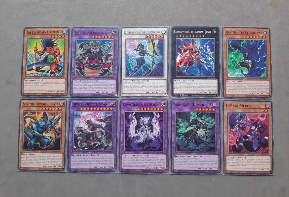 Cj. 240 Cartas Yu-Gi-Oh