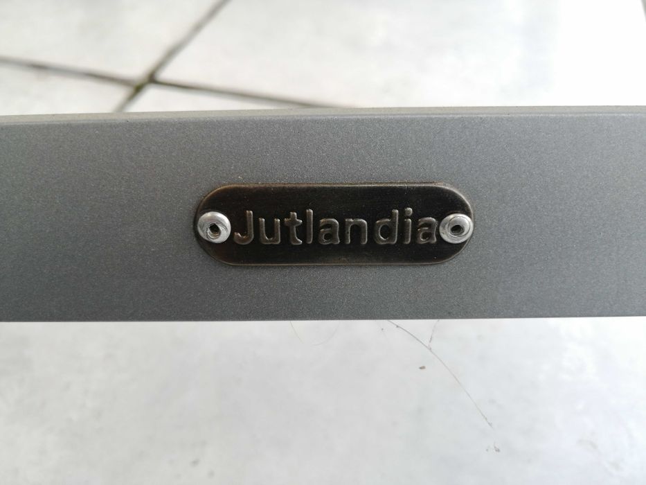 Fotel ogrodowy krzesło JYSK Jutlandia aluminiowy bdb stan
