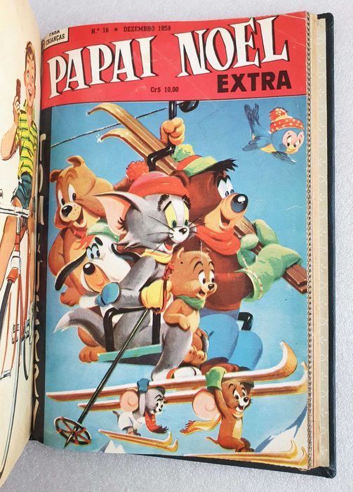 Antiga Encadernação com 10 diferentes "Comics da Ebal" ~ 1959/62 ~ #4