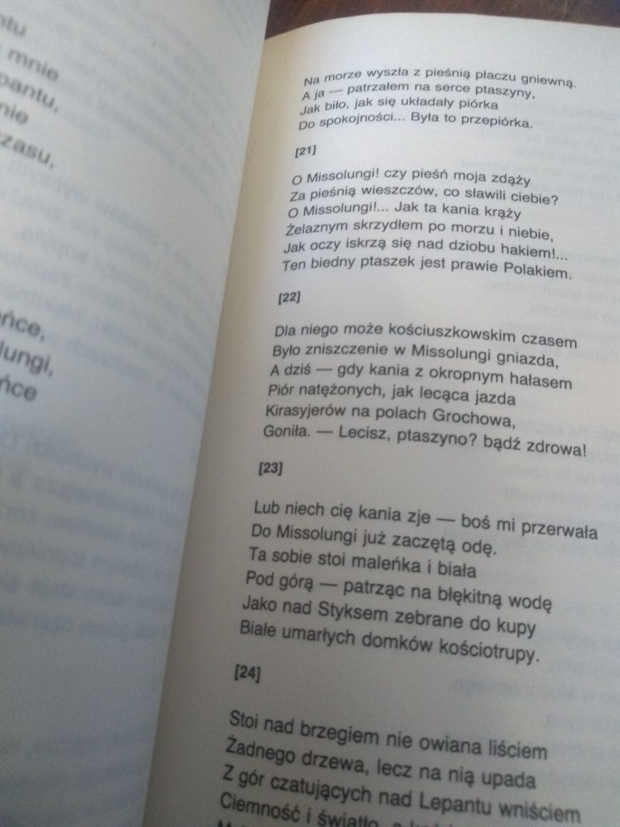 Juliusz Słowacki Wiersze i Poematy