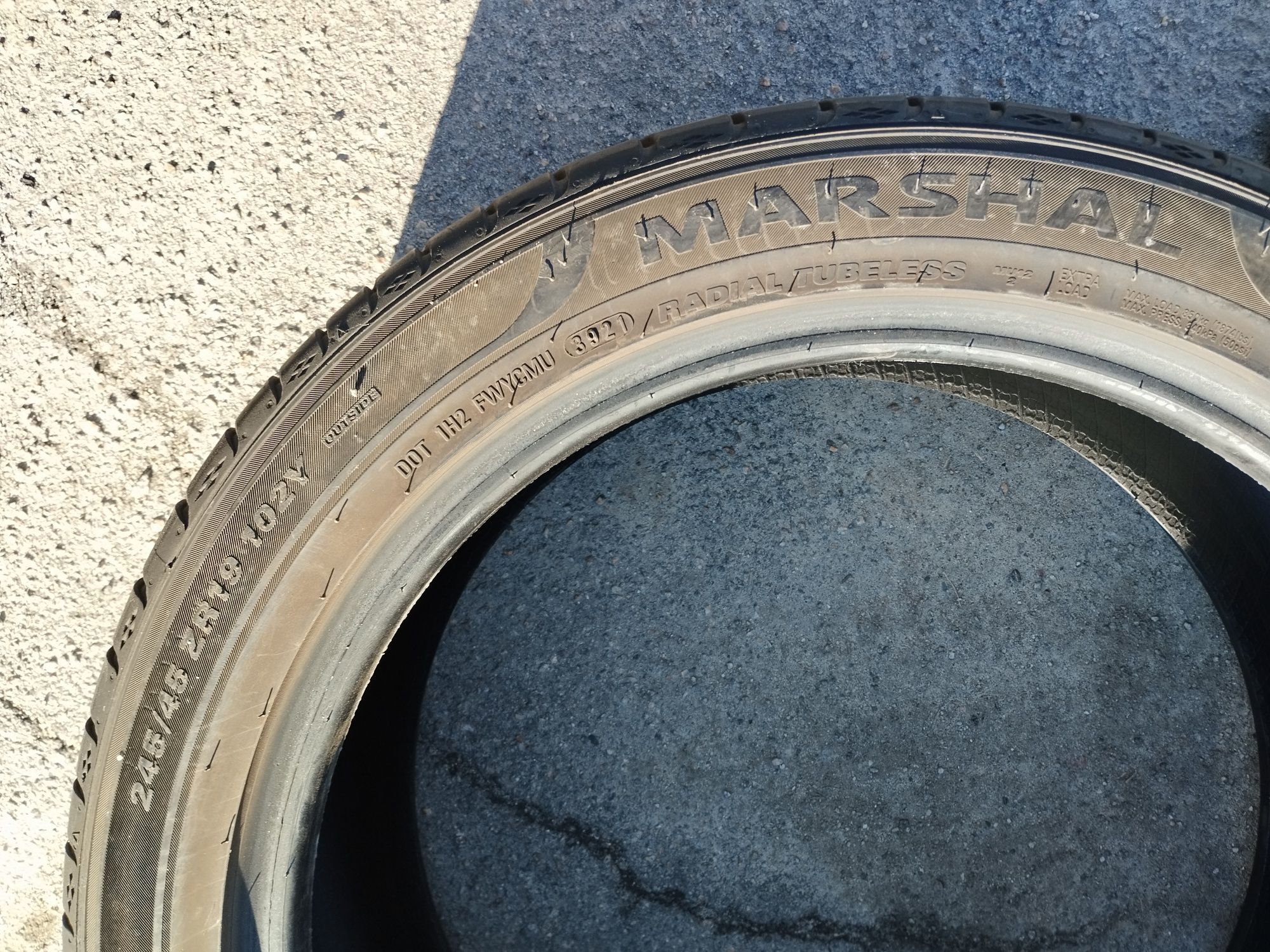 Шини Marshal (Kumho) MU12 245/45 R19 102Y