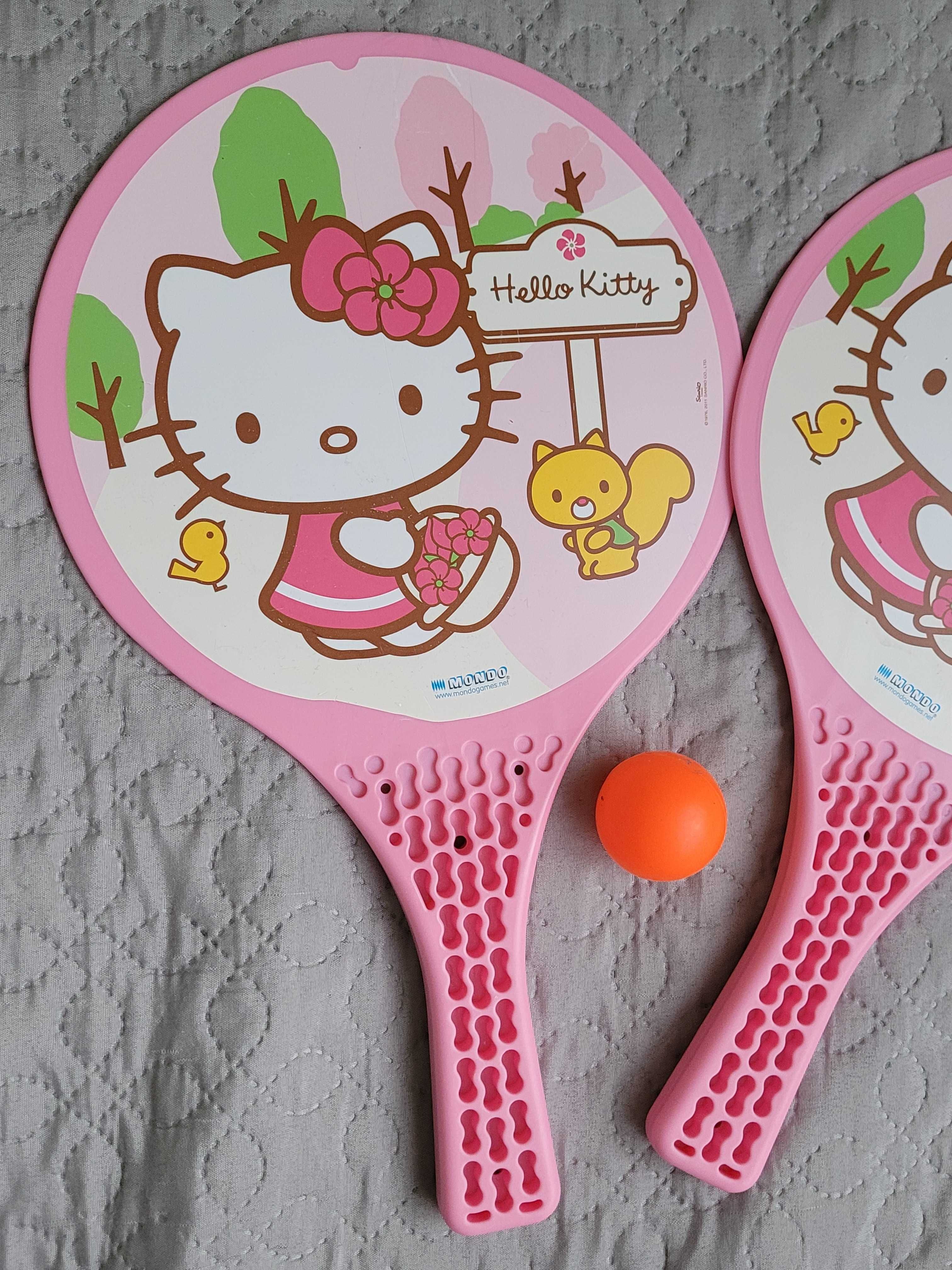 Rakietki do gry Hello Kitty z piłką