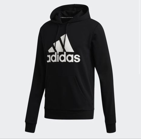 Adidas Big Logo athletic hoodie