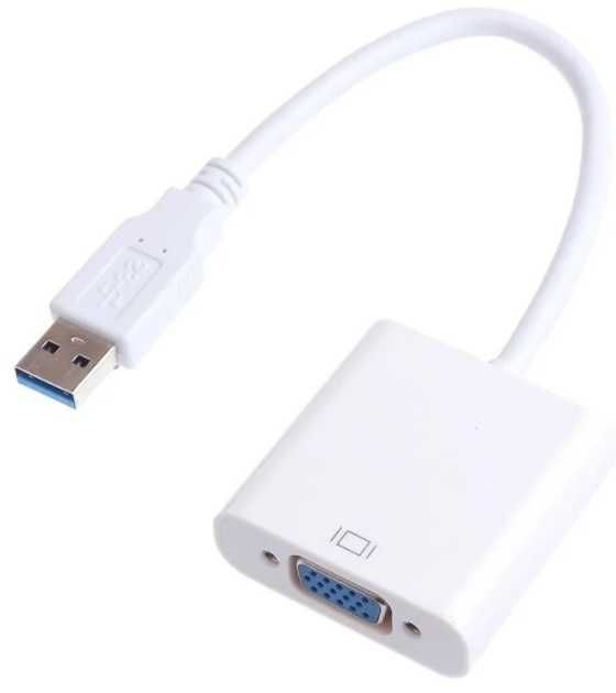 Внешняя видеокарта USB 3.0 (совместима с 2.0) в VGA (Новая)