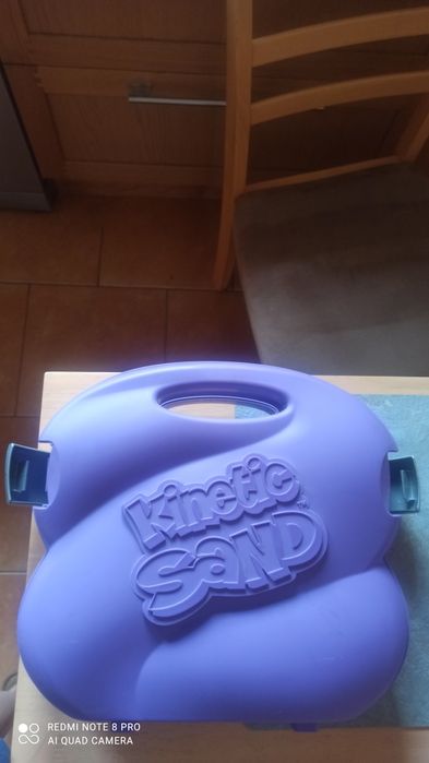 Piasek kinetyczny zestaw w walizce z akcesoriami