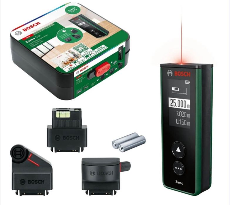 Лазерный дальномер Bosch . Рулетка. LaserRange-Master T4 Pro
Лазерная