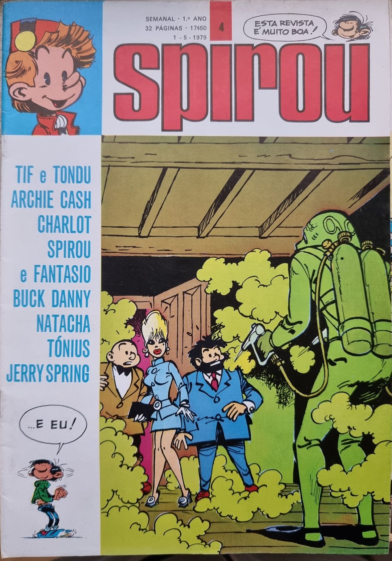 Coleção de 32 revistas Spirou de 1979 - 1º ano