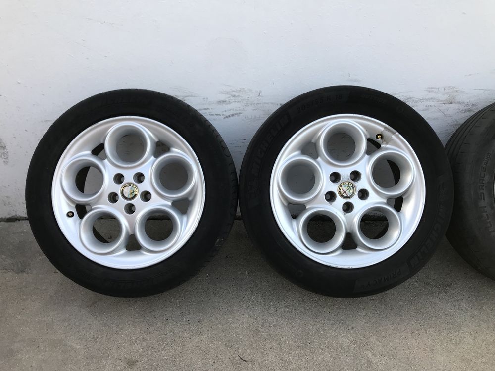 Jantes Alfa Romeo 16 5x98 com pneus